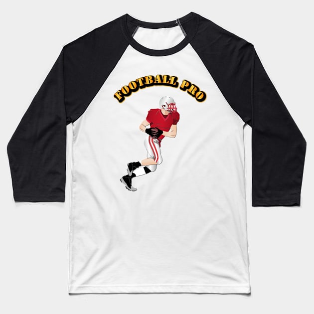 Football Baseball T-Shirt by Pet & Nature Lovers